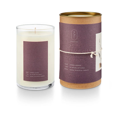 ILLUME NATURAL GLASS CANDLE