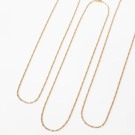 16" PETITE ROPE CHAIN NECKLACE